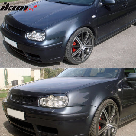 For 99-06 Volkswagen Golf MK4 Grille Front Bumper Hood Upper Mesh Grill Assembly