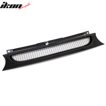 For 99-06 Volkswagen Golf MK4 Grille Front Bumper Hood Upper Mesh Grill Assembly