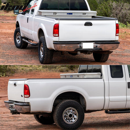 Fits 99-07 Ford F250 F350 F450 Super Duty Tailgate Molding Trunk Protector Cover
