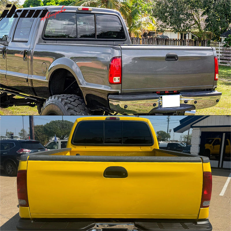 Fits 99-07 Ford F250 F350 F450 Super Duty Tailgate Molding Trunk Protector Cover