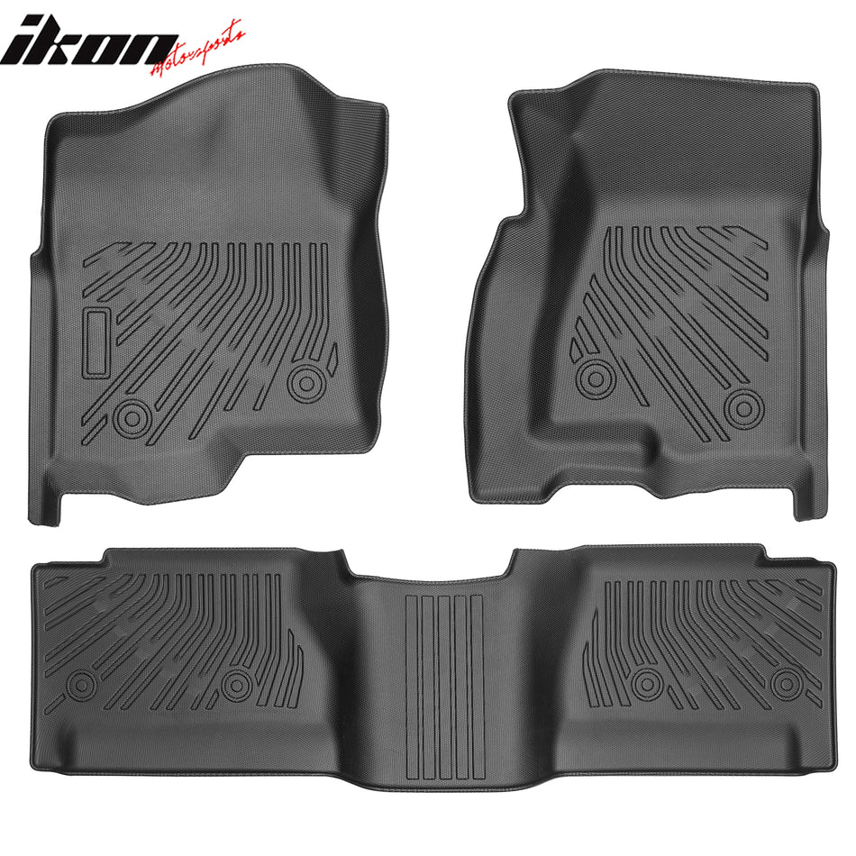 1999-2007 Silverado 1500 2500 3500 Anti-Slip Floor Mats All Weather Carpets TPE