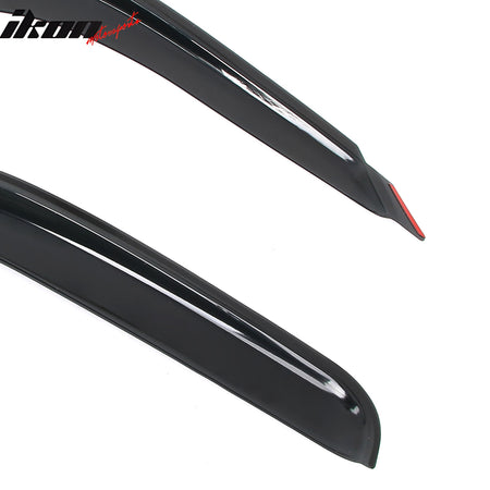Fits 99-07 Chevy Silverado GMC Sierra 1500 Regular Cab Window Visors In-Channel