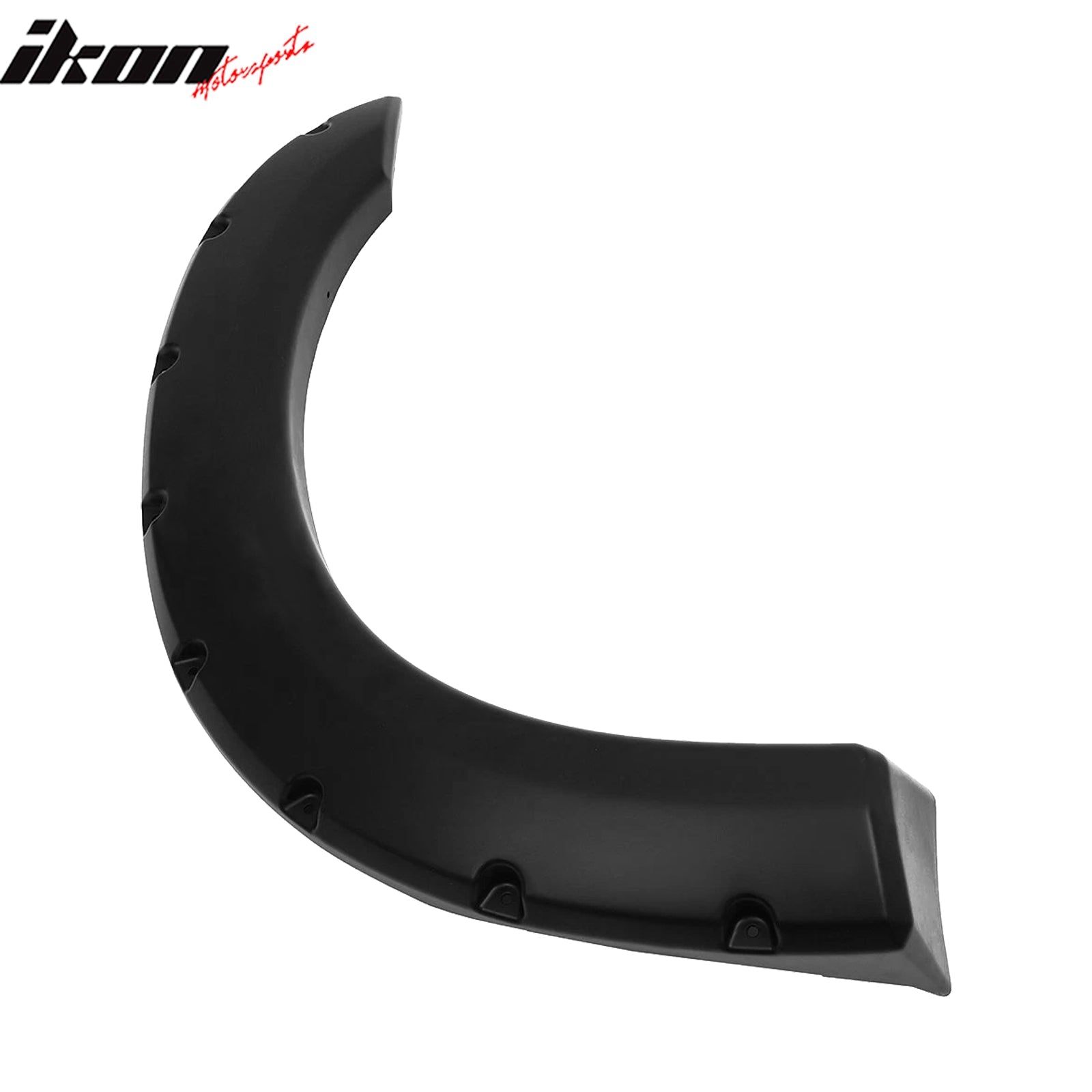 1999 - 2007 Ford F250 F350 Pocket Style Wheel Fender Flares Smooth BlackIkon Motorsports