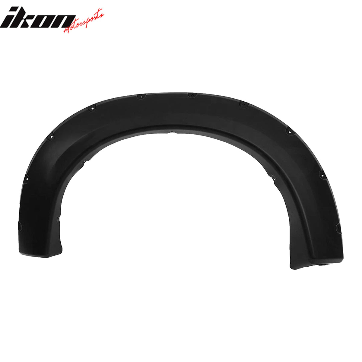 1999 - 2007 Ford F250 F350 Pocket Style Wheel Fender Flares Smooth BlackIkon Motorsports