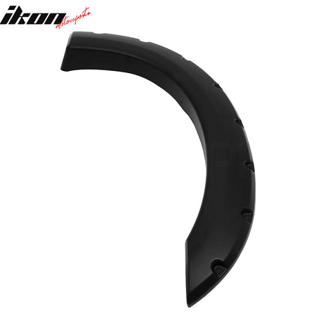 1999 - 2007 Ford F250 F350 Pocket Style Wheel Fender Flares Smooth BlackIkon Motorsports