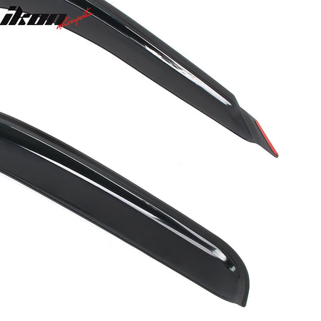 1999 - 2007 Silverado Sierra Standard Cab Smoke Window Visors AcrylicIkon Motorsports