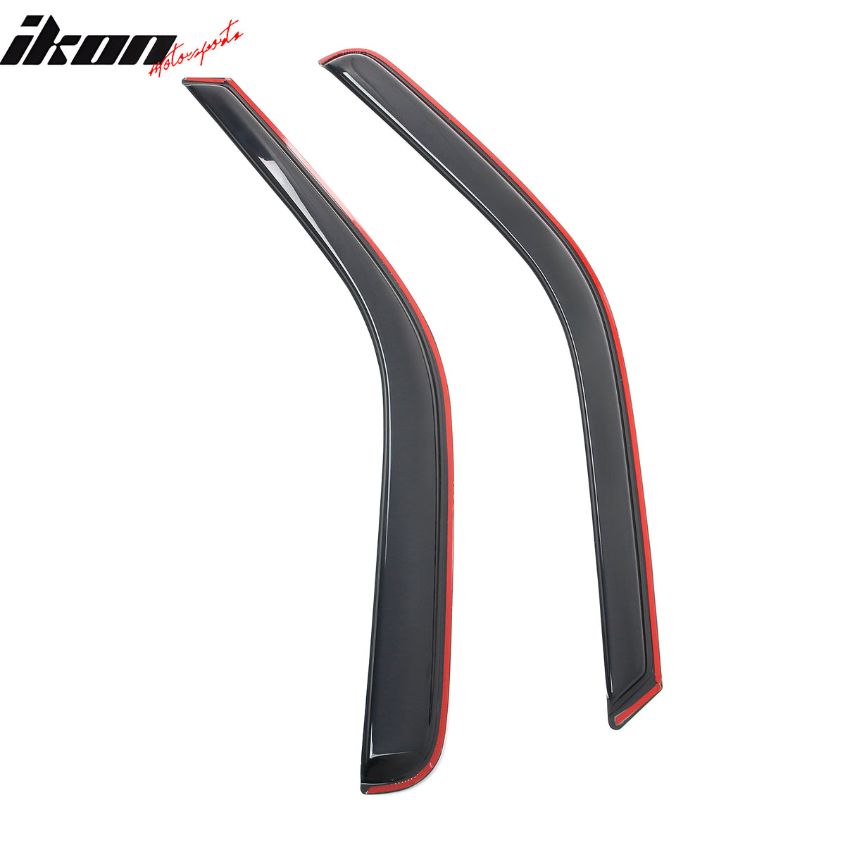 Fits 99-16 Ford F250-F550 Superduty Standard Cab Window Visors In-Channel Guard