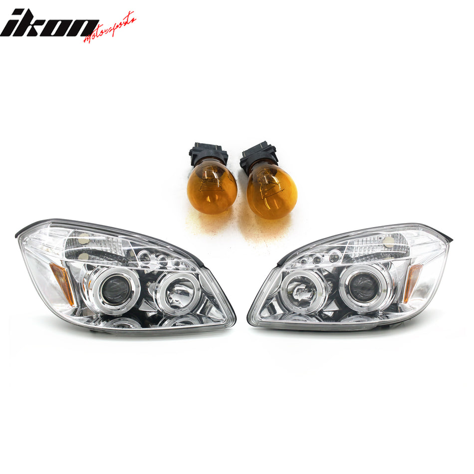 2005-2010 Chevrolet Cobalt 2PCS Front Projector Headlights Headlamps