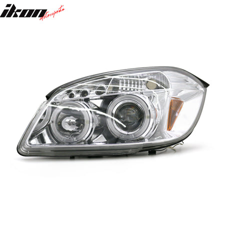 Fits 05-10 Chevrolet Cobalt 2PCS Front Projector Headlights Headlamps Assembly