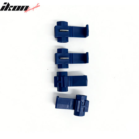 For 03-06 Ford Expedition Front Bumper Head Lights Chrome Housing Blue Projector