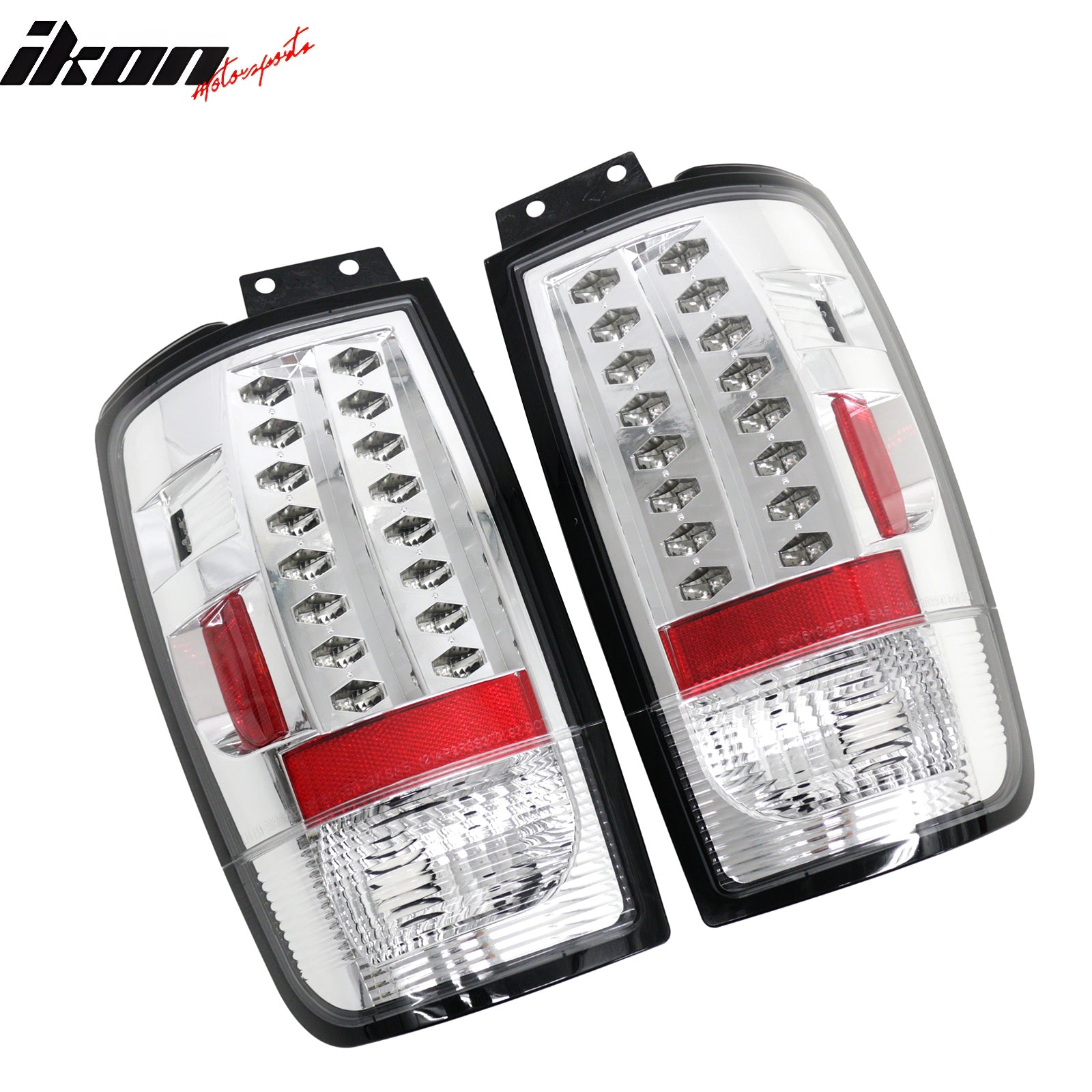 Clearance! Fits 1997-2002 Ford Expedition LED Tail Lights Rear Back Lamps Pair