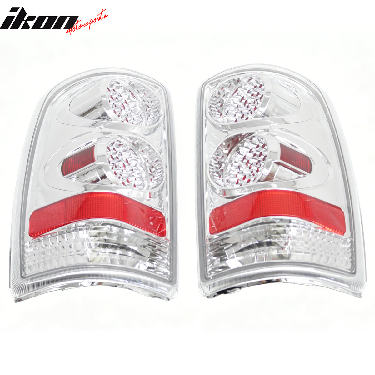 Fits 00-06 Chevrolet Suburban Yukon Tahoe Tail Lights Rear Brake Lamp Clear Lens