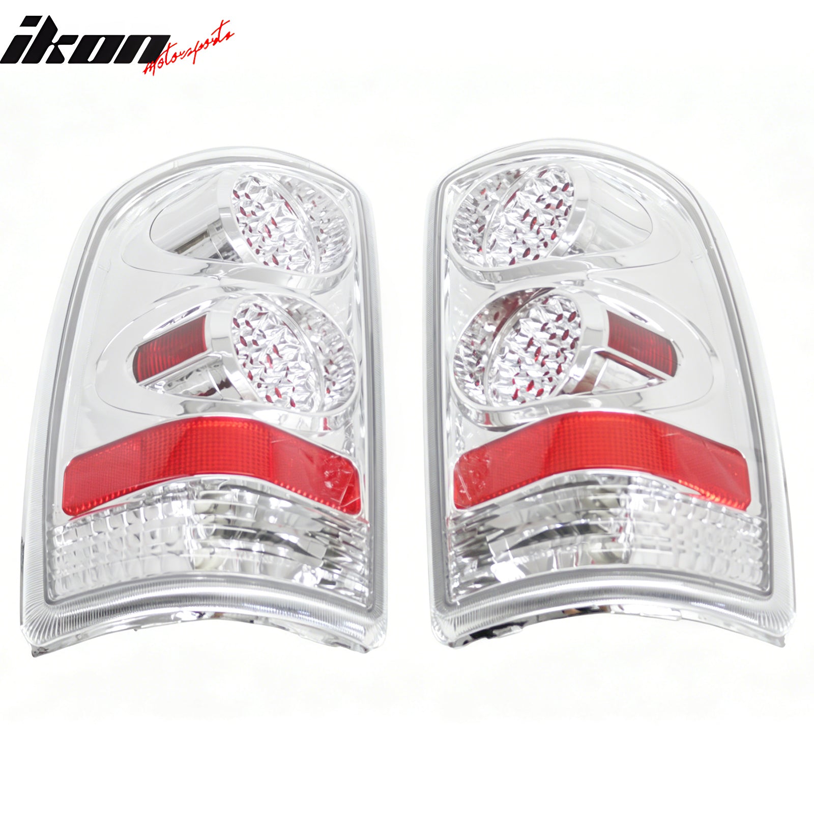 Fits 00-06 Chevrolet Suburban Yukon Tahoe Tail Lights Rear Brake Lamp Clear Lens