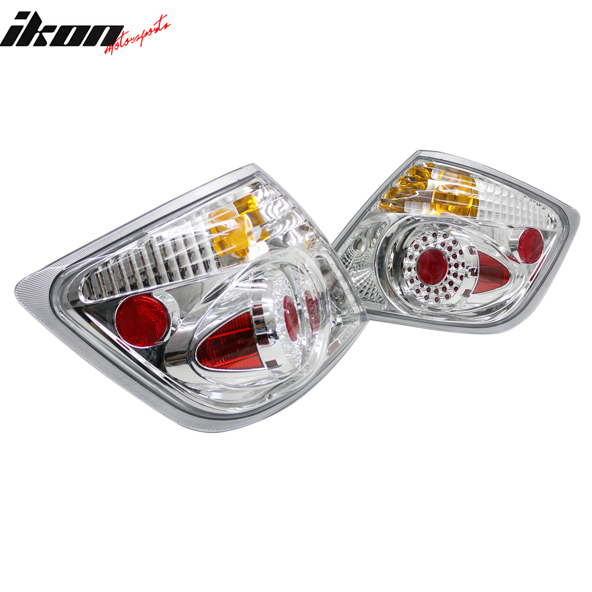 Fits 05-08 Scion tC Left Right RH LH Tail Lights Rear Brake Lamps Set Clear Lens