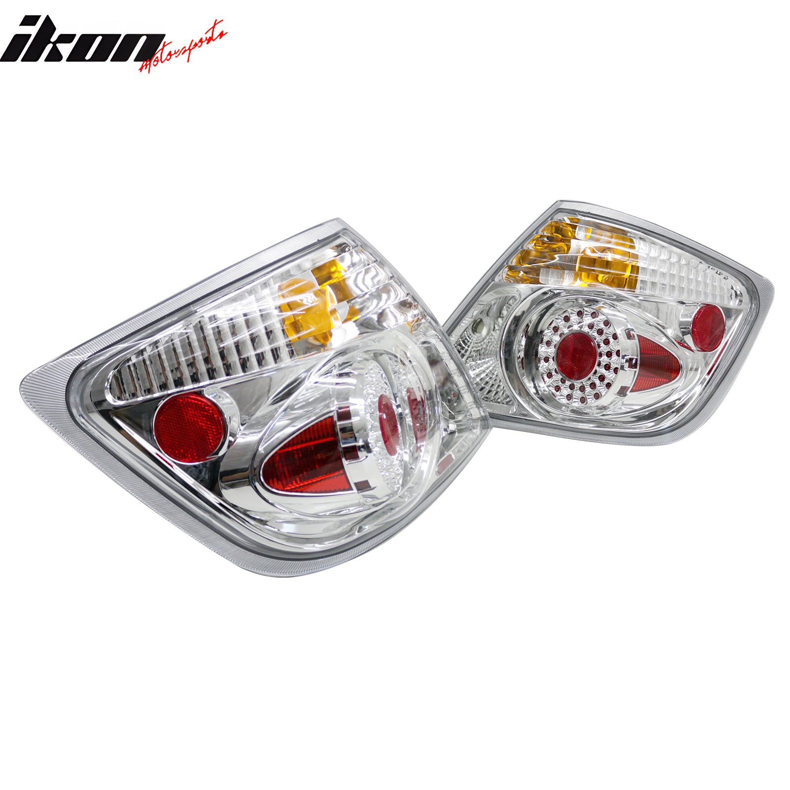 Fits 05-08 Scion tC Left Right RH LH Tail Lights Rear Brake Lamps Set Clear Lens