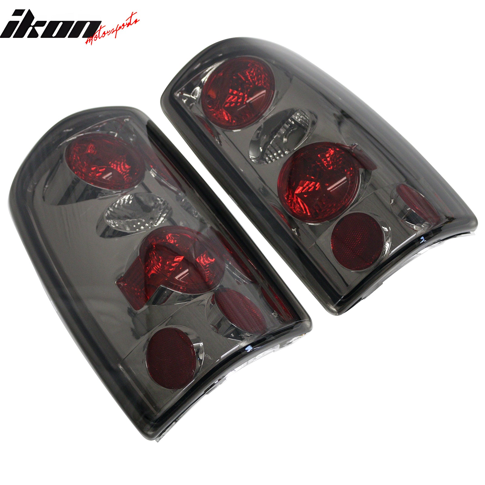Fits 00-06 GMC Yukon XL 1500/2500 Tail Lights Rear Brake Lamps Smoke Housing