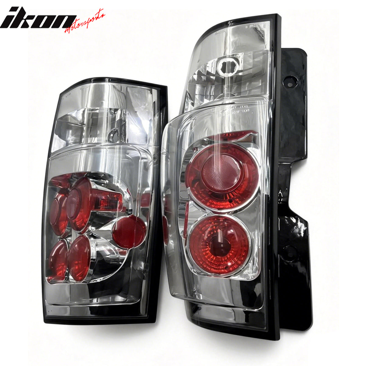 Fits 07-14 Chevy Suburban 1500 2500& Tahoe Tail Lights Left Right Chrome Pair