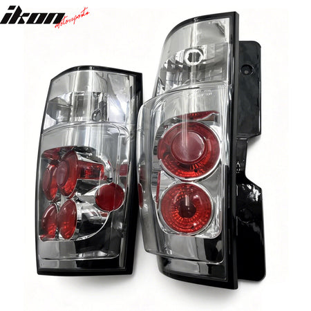 Fits 07-14 Chevy Suburban 1500 2500& Tahoe Tail Lights Left Right Chrome Pair