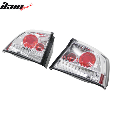 Fits 05-08 Dodge Charger Left Right RH LH Tail Lights Rear Brake Lamp Clear Lens