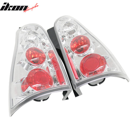 Fits 03-09 Toyota 4Runner Altezza Style LH RH Tail Lights Rear Brake Lamps Chrome