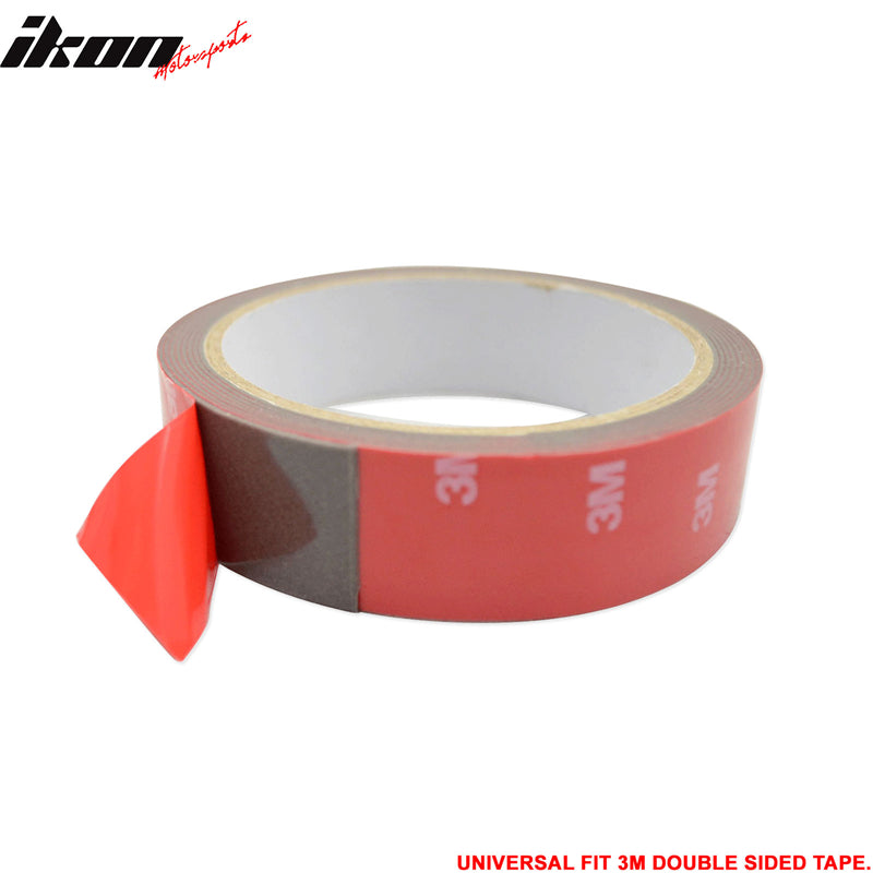 Double Sided Tape Compatible With Any Car, 3M 1Roll Body Kit Trim Mouldings ABS PVC Rocker Pane Wheel Lips by IKON MOTORSPORTS