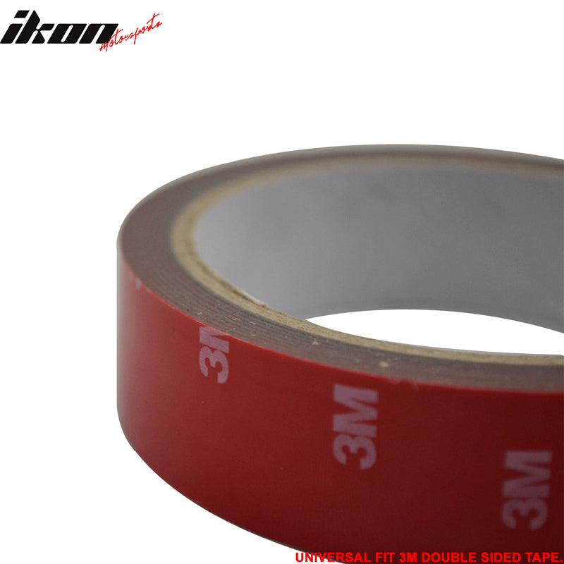 Red 3M Roll Double Sided Tape Body Trim Moldings ABS PVC Rocker Pane Wheel Lips