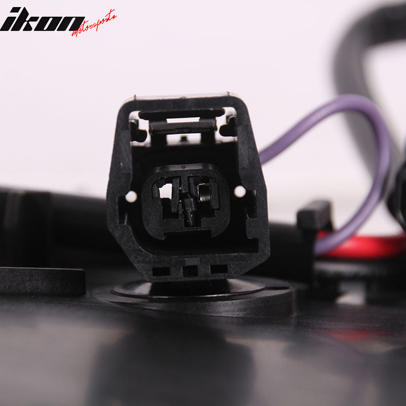 Fits 00-03 Volvo S80 2.8L/2.9L 03 XC70 2.5L Cooling Fan Single Radiator Assembly