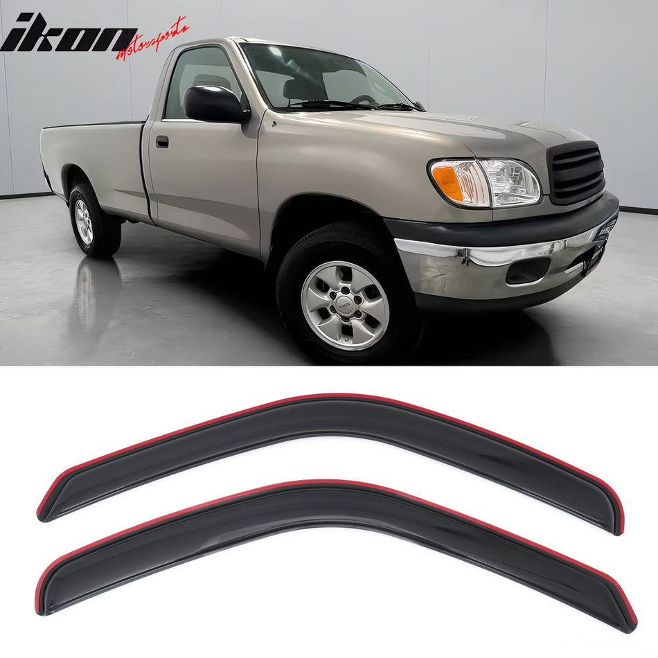 2000-2006 Toyota Tundra Standard Cab In-Channel Window Visor Sun Guard