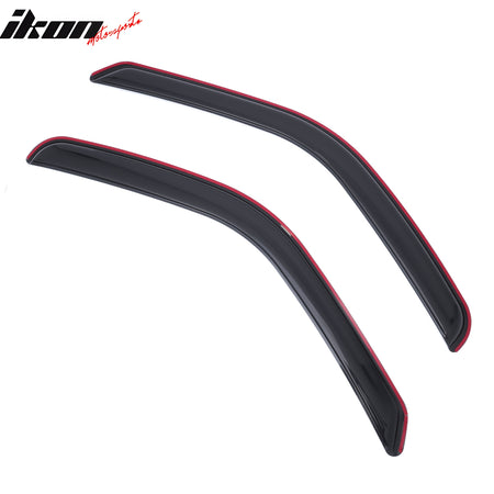 Fits 00-06 Toyota Tundra Standard Cab Window Visor In-Channel Sun Rain Guard 2PC