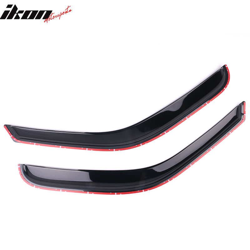 Geartronics Tinted Sun Rain Visors For 2000-2006 Toyota Tundra Extended Cab - 4pc