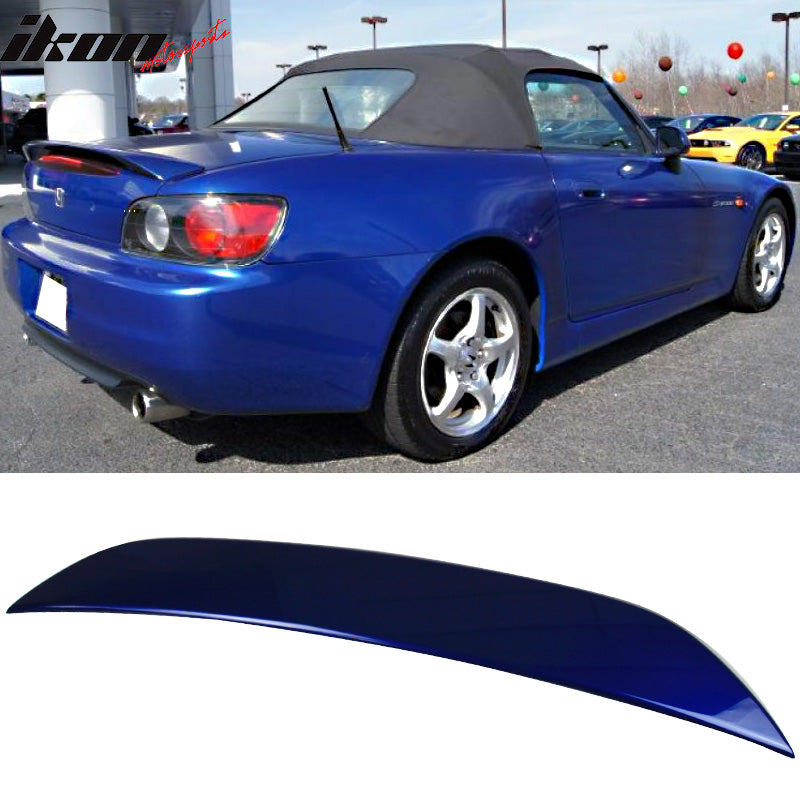 2000-2009 Honda S2000 AP1 OE Style Painted #B66P Blue Trunk Spoiler