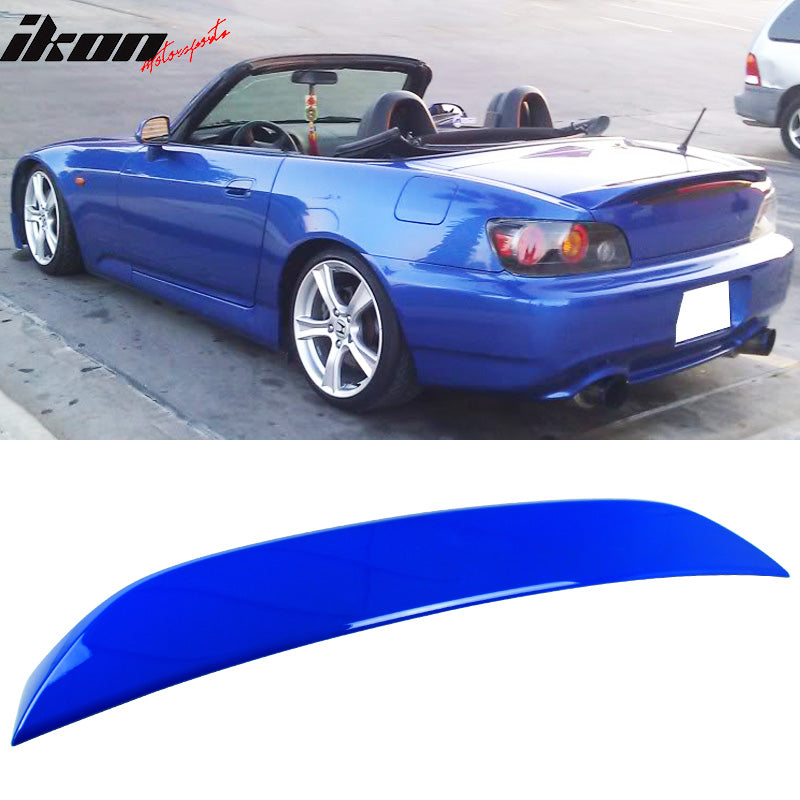 2000-2009 Honda S2000 AP1 OE Style Painted #B554P Blue Trunk Spoiler