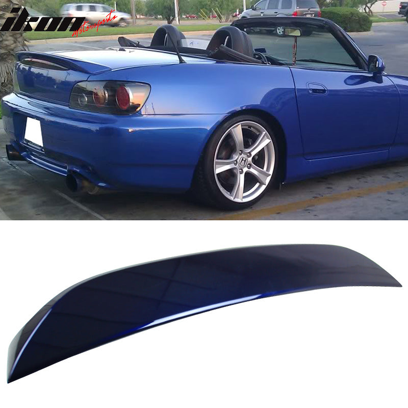 2000-2009 Honda S2000 AP1 OE Style Painted #B523P Blue Trunk Spoiler