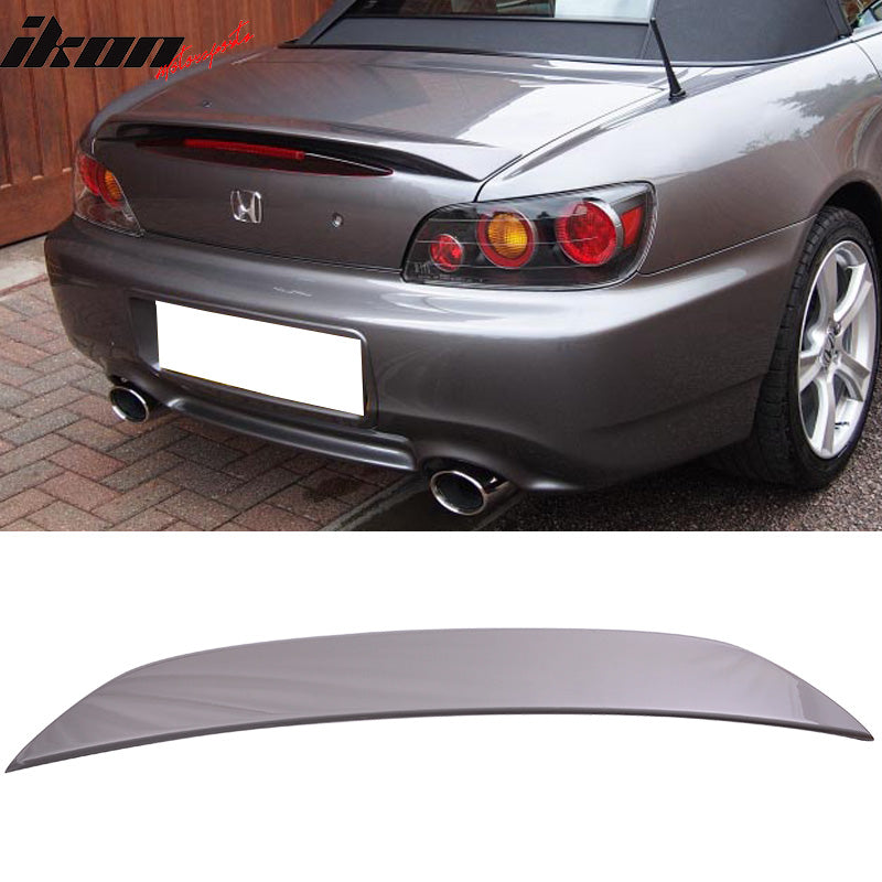 2000-2009 Honda S2000 OE Style Painted #NH676M Moon Rock Trunk Spoiler