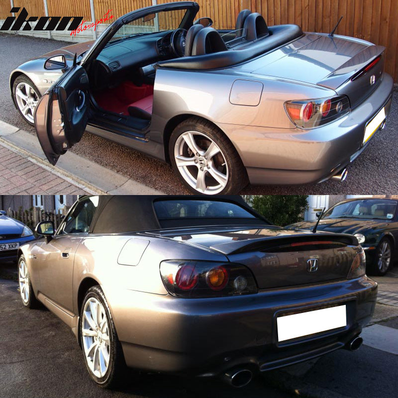 IKON MOTORSPORTS, Trunk Spoiler Compatible With 2000-2009 Honda