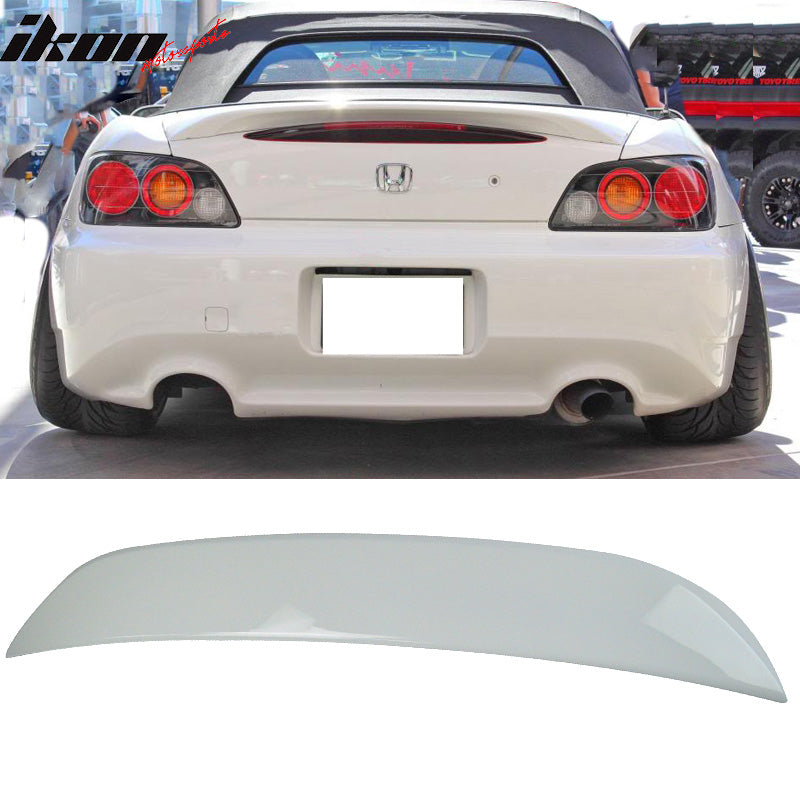 2000-2009 Honda S2000 AP1 OE Style Painted #NH578 White Trunk Spoiler