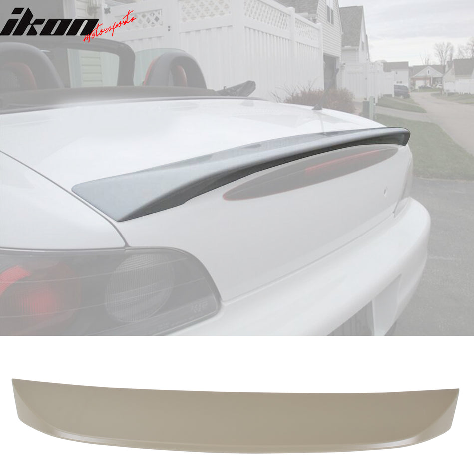 2000-2009 Honda S2000 OE Style Unpainted Beige Trunk Spoiler Wing ABS