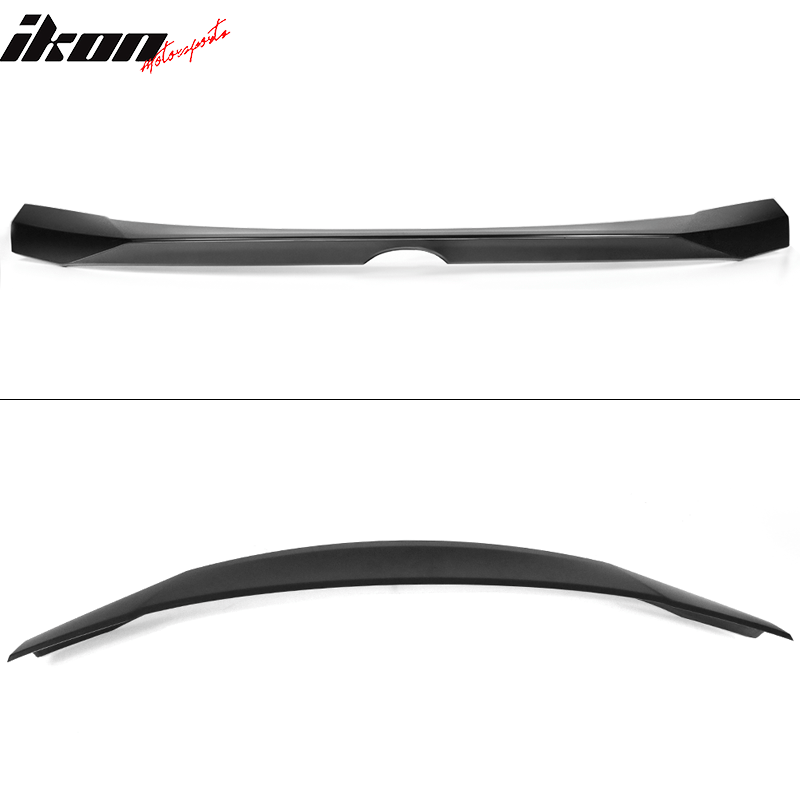 2000 - 2025 Toyota Corolla 12th Altis Sedan Type C Trunk Spoiler ABSUnpainted BlackIkon Motorsports