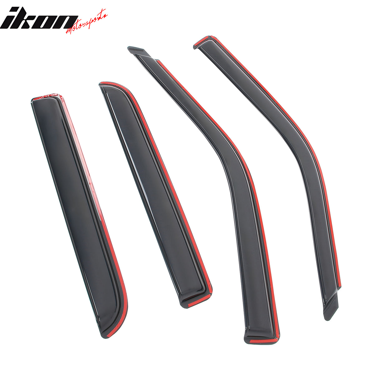 Fits 01-03 Ford F-150 Crew Cab 02-03 Lincoln Blackwood Window Visors In Channel