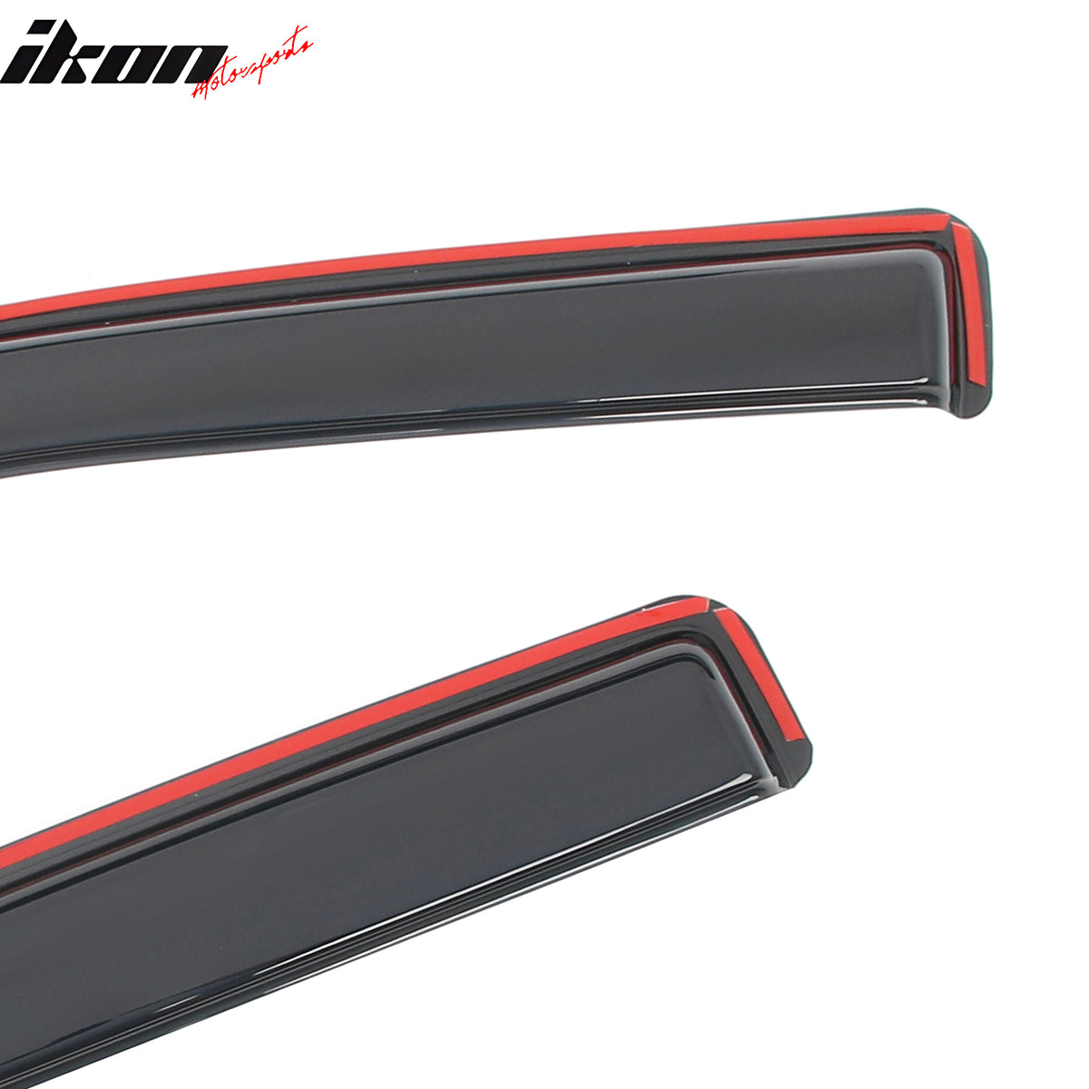 Fits 01-03 Ford F-150 Crew Cab 02-03 Lincoln Blackwood Window Visors In Channel