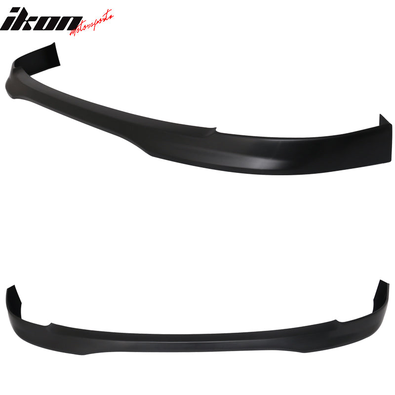 Fits 01-03 Honda Civic 4DR TR Style Front Bumper Lip Spoiler + Rear Diffuser Kit