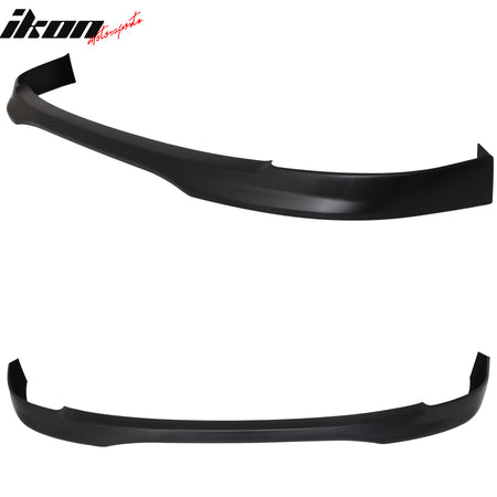 Fits 01-03 Honda Civic 4DR TR Style Front Bumper Lip Spoiler + Rear Diffuser Kit