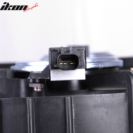 Fits 01-05 Dodge Neon A/T Engine Cooling Fan Dual Condenser Radiator Assembly