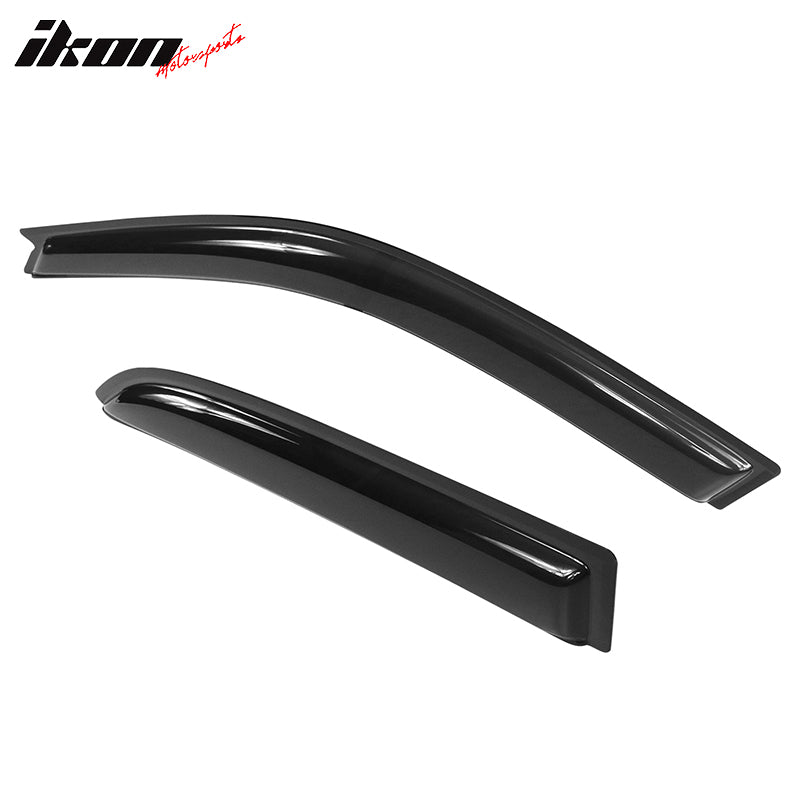 Lexus IS300 Window Visors 2001-2005 – Smoke Tinted Acrylic | Rain