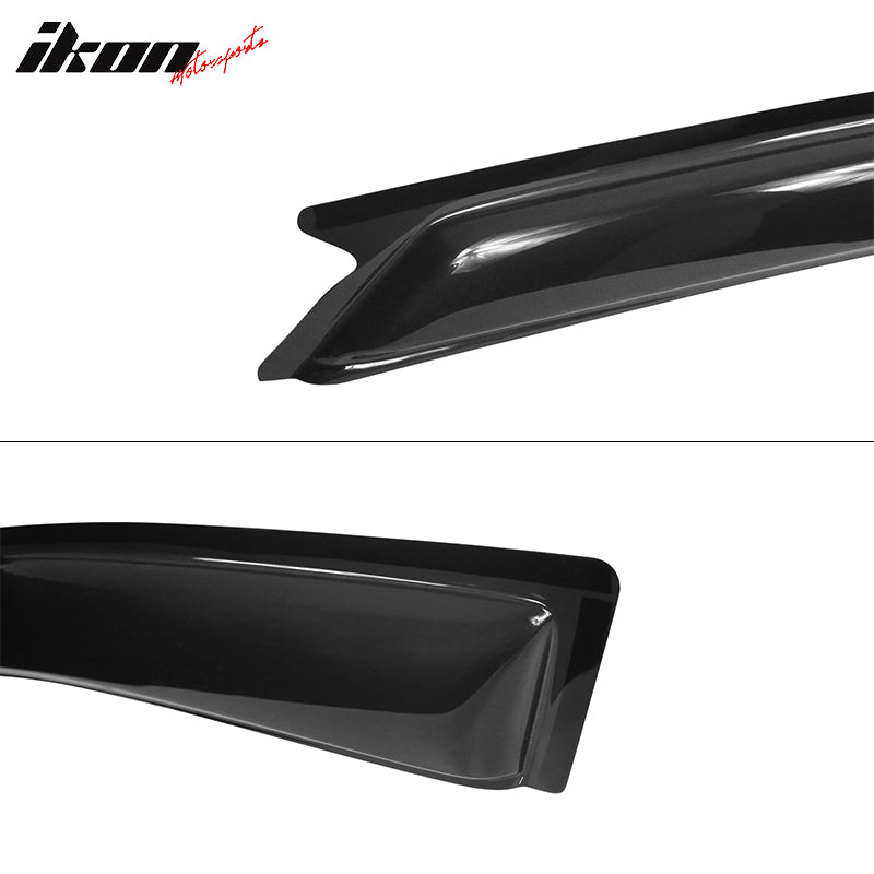 Lexus IS300 Window Visors 2001-2005 – Smoke Tinted Acrylic | Rain