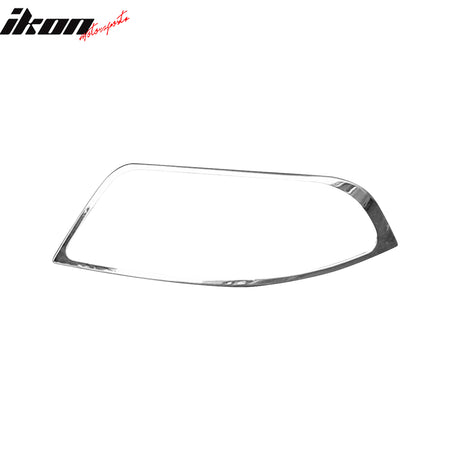 Fits 01-05 Volkswagen Passat Chrome Front Head Light Bezel Covers Trim Pair ABS