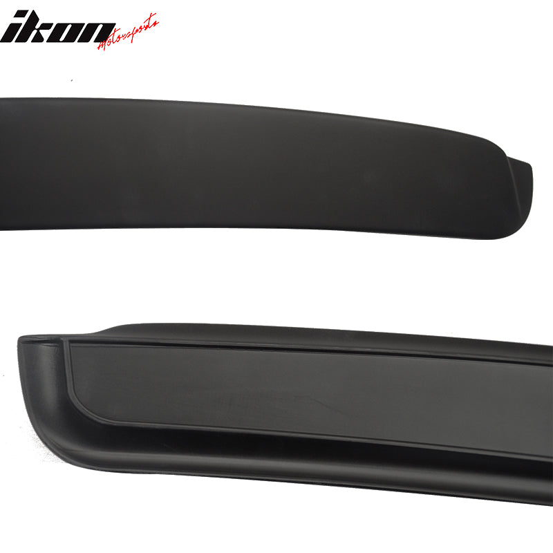 Fits 99-05 BMW E46 3 Series Coupe Matte Black Rear Roof Window Spoiler Wing ABS