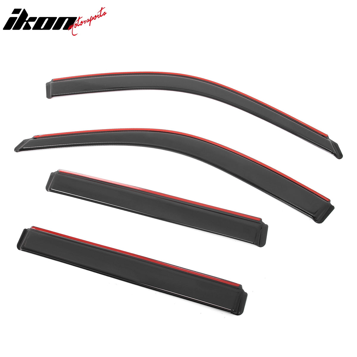 Fits 01-07 Toyota Highlander Acrylic Window Visors In-Channel Rain Sun Deflector