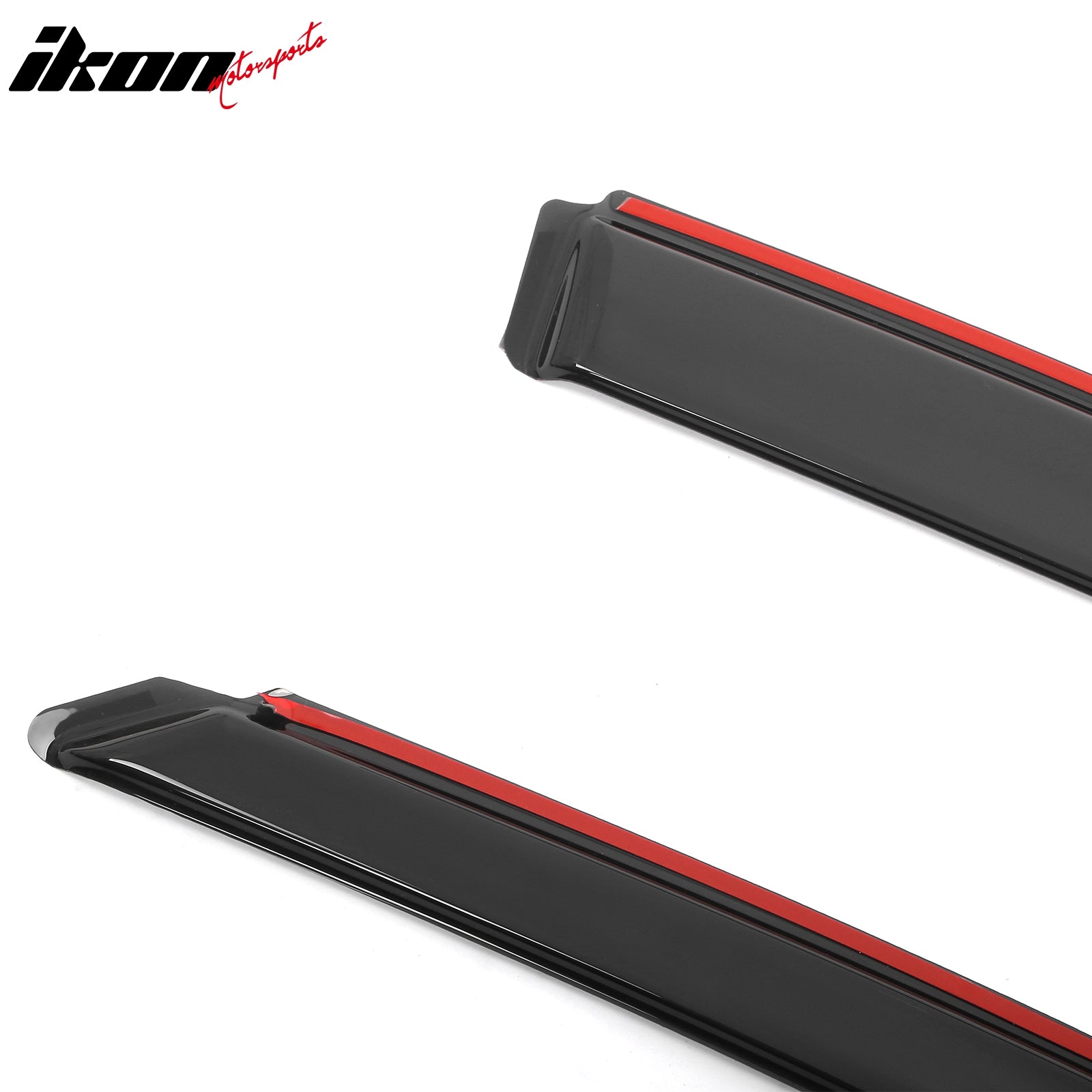 Fits 01-07 Toyota Highlander Acrylic Window Visors In-Channel Rain Sun Deflector