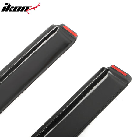 Fits 01-07 Toyota Highlander Acrylic Window Visors In-Channel Rain Sun Deflector